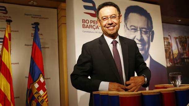 Josep maria bartomeu will keep on being the president the fc barcelona