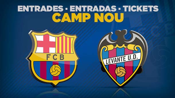  tickets fc barcelona vs levante   liga bbva 2015 16 j4