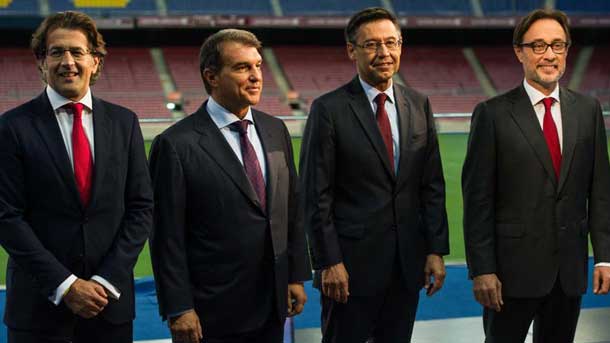 Laporta, freixa and benedito would bet by other sponsors