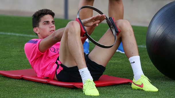 The central youngster Catalan, motivated for the next season