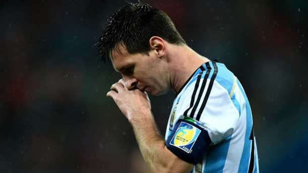 The Argentinian star was not the culprit of the defeat of Argentinian in the final of the glass américa