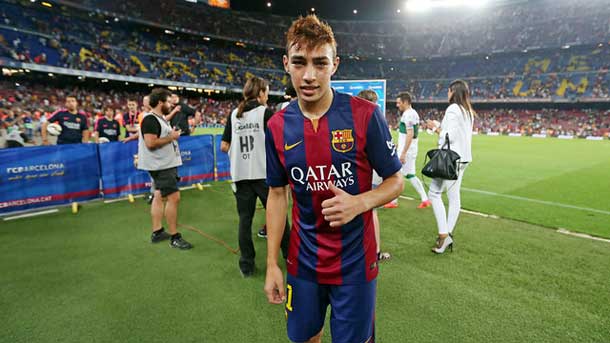 The leading youngster could go out in quality of yielded of the barça