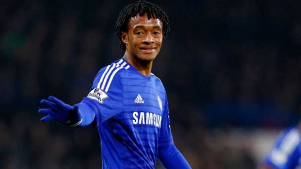 The Colombian player has not surrendered in the chelsea to the level expected
