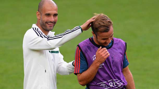 The representative of the German player ensures that pep "has destroyed" to götze