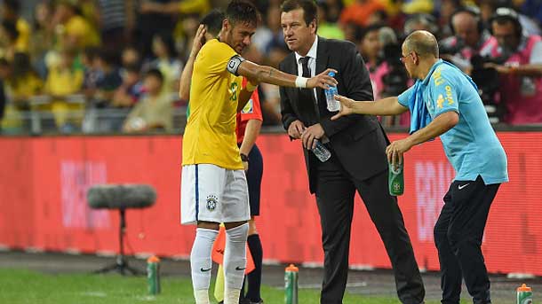 The trainer of brasil did not want that the cbf resorted the sanction of neymar