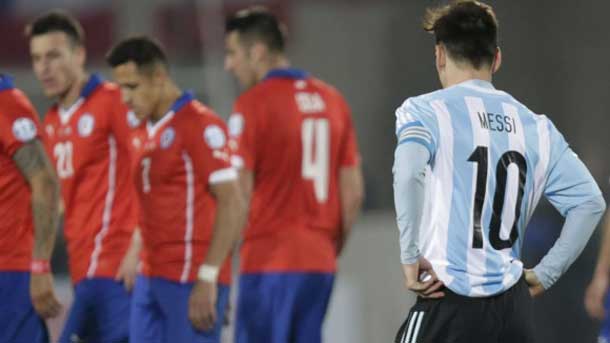 The Argentinian of messi and mascherano went back to remain  to the doors of the success
