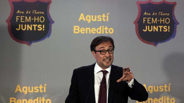 The precandidato to the presidency of the fc barcelona also sees it odd