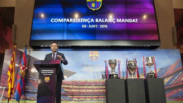 The managerial board of bartomeu will present to the elections