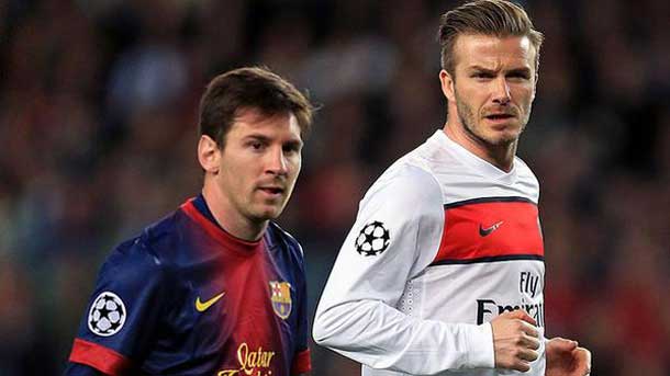 Beckham también elogió la magia de Messi en Instagram