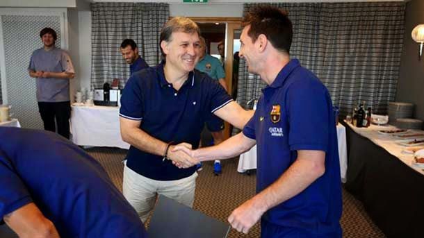 The ex trainer of the fc barcelona ensures that messi has changed