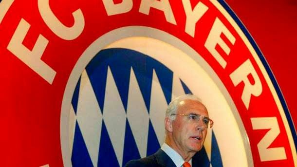 The president of honour of the bayern does not give by dead person to the Bavarians against the barça
