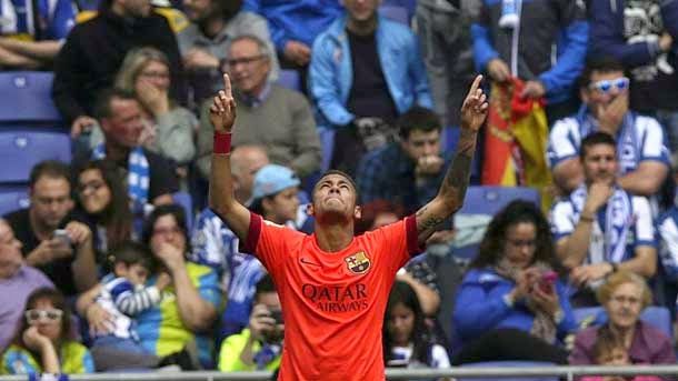 The Brazilian star marked two goals against the psg and one against the espanyol