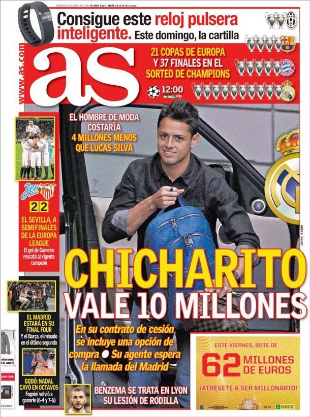 Chicharito Voucher 10 millions