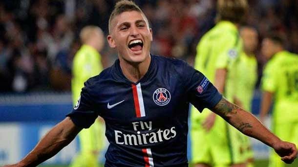 The young Italian midfield player is one of the stars of the psg