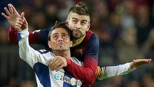 Espanyol And barça confront  in the 33ª day of league