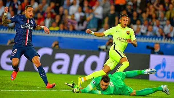 The Barcelona have foot and half in semifinals of champions league