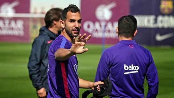 The right side of the barcelona starred the anecdote of the training