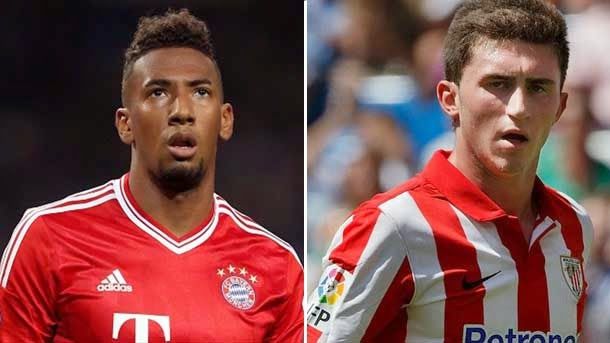 The fc barcelona handles for the moment two names: boateng and laporte