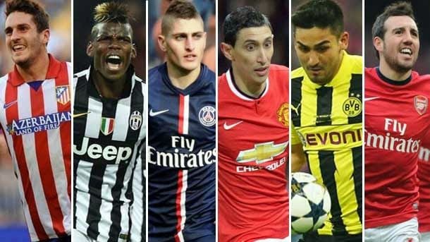 The barça would be valuing the possibility to go to by koke, pogba or verratti