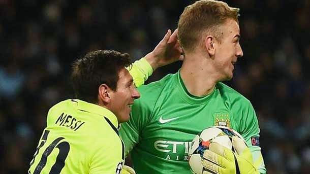 The goalkeeper of the manchester city feels admiration to the Argentinian