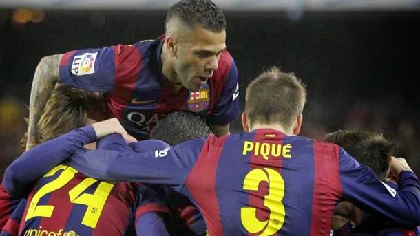 The goals of mathieu and luis suárez sealed the victory of the fc barcelona