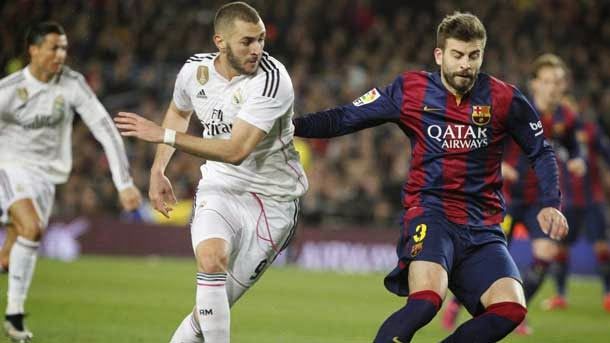 The Catalan defender carried out a partidazo against the whites