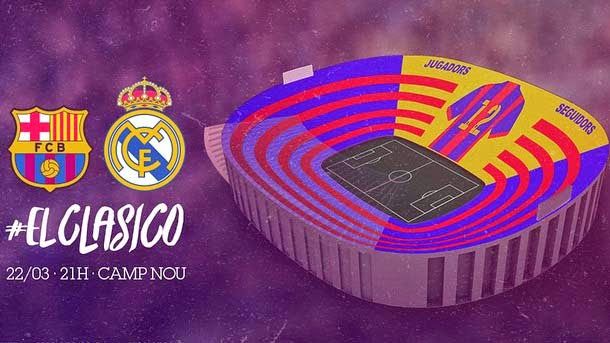 Fc barcelona And real madrid confront  this Sunday in the camp nou