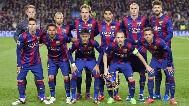 The barça goes back to be between the eight better teams of europa