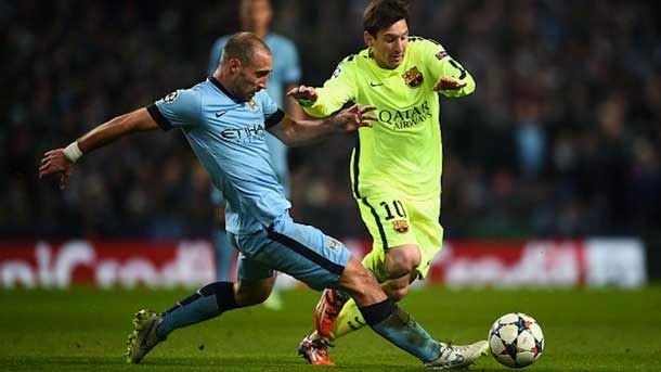 The Argentinian side thinks that the manchester city can delete to the barça