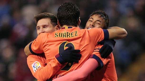 The fc barcelona arrives with the morals by the clouds to a key week