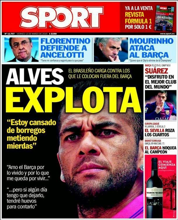 Alves Explodes