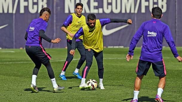 Dani alves, jordi alba and busquets will not play in the field of the eibar
