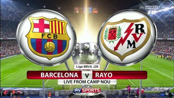 Rayo vs barcelona