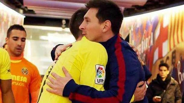 The forward of the villarreal is unconditional fan of the Argentinian star
