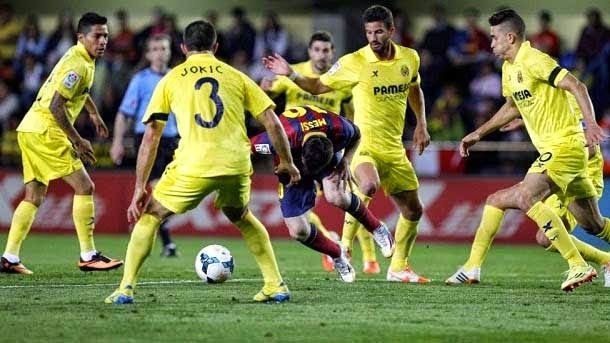 Barça and villarreal play  the pass to the final of glass