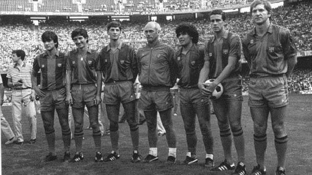 Con el barça ganó la recopa de europa de 1982