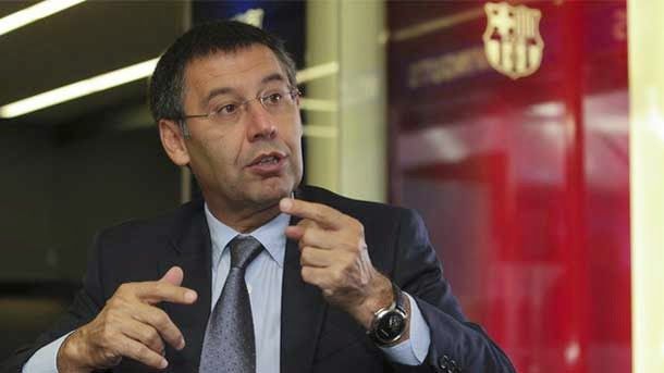 El presidente del fc barcelona alaba el juego del brasileño