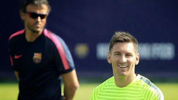 The French defender has confirmed the hammer between messi and luis enrique