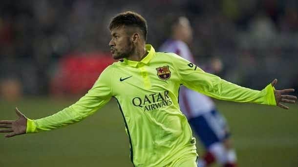 The player of the athletic of madrid felt "impotence" with neymar