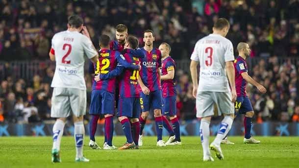 The barcelona will play this week against the athletic of madrid (glass) and the villarreal (league)