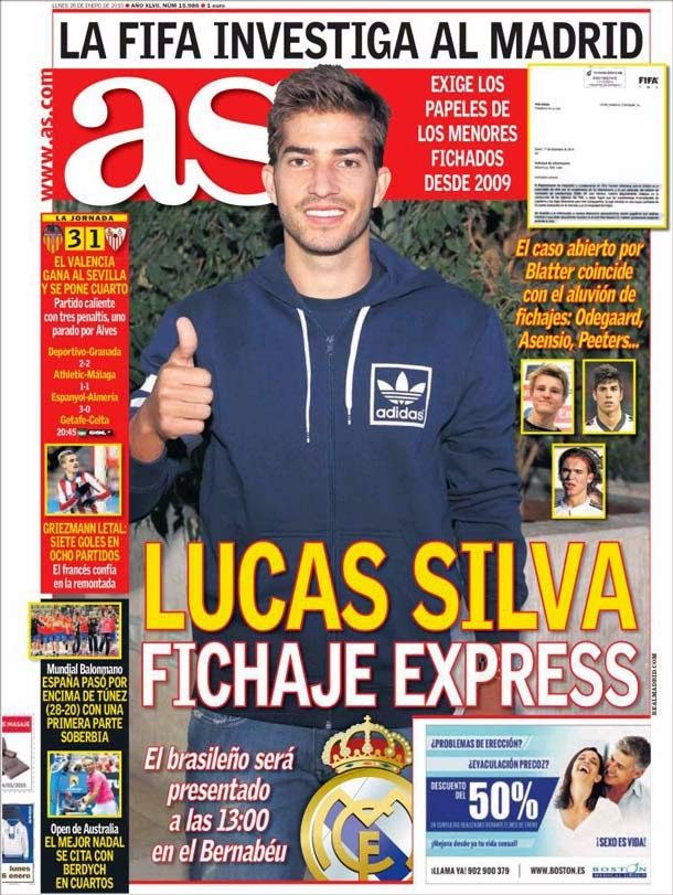 Lucas silva, signing express