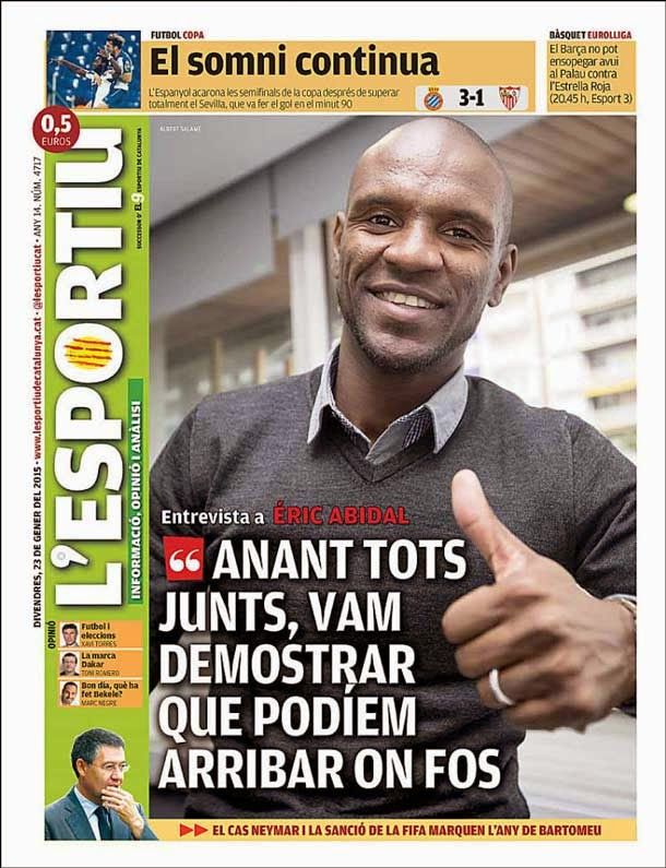 Interview to Éric abidal