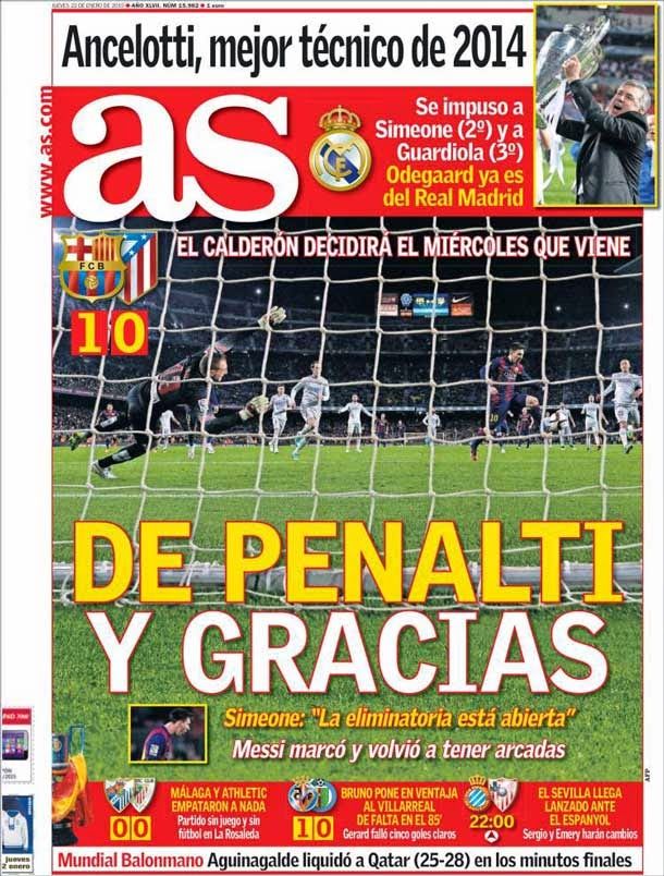 De penalti y gracias (barcelona 1 0 atlético)