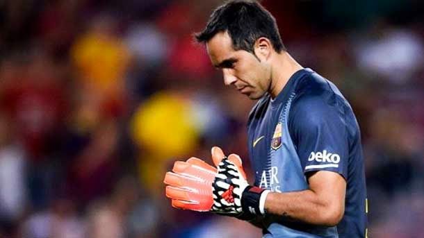 The Chilean goalkeeper is surrendering to a big level with the barça