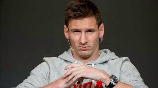 Messi decidió hablar en público para negar las falsas informaciones