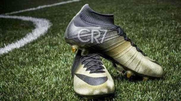 The mercurial cr7 rare gold are a homage to the balloon of gold 2014
