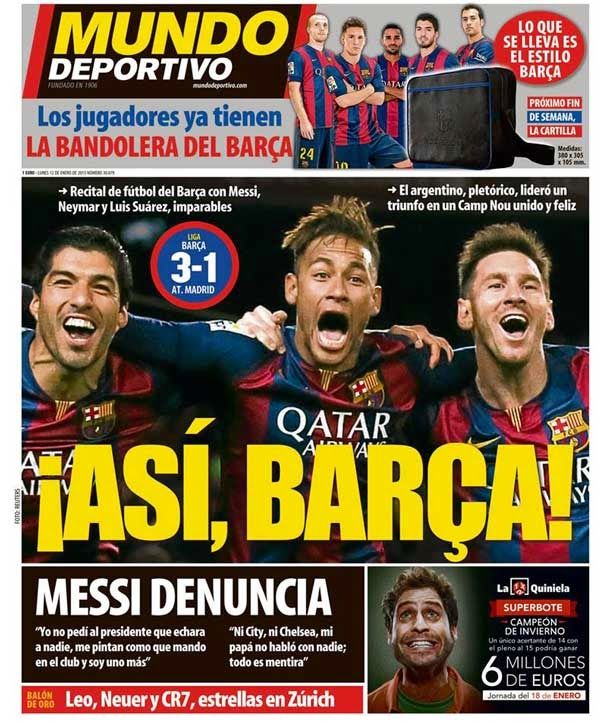 Like this, barça!