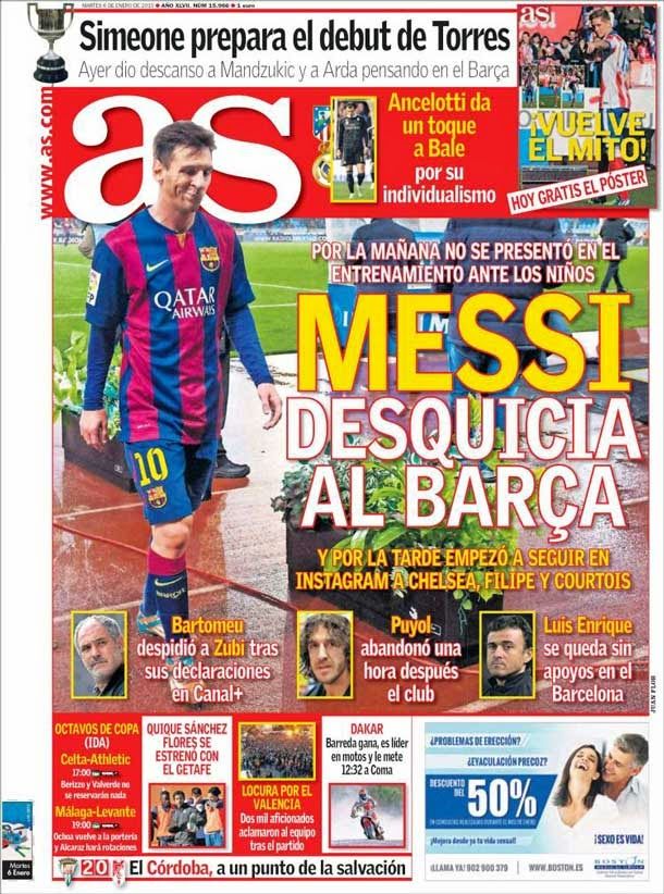 Messi desquicia to the barça
