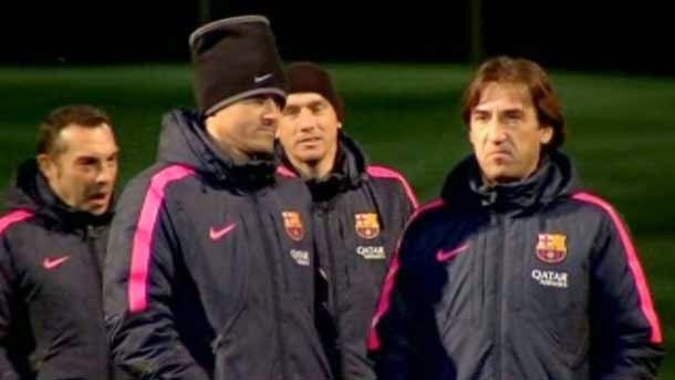 Luis enrique has worked with only 14 players of the first team