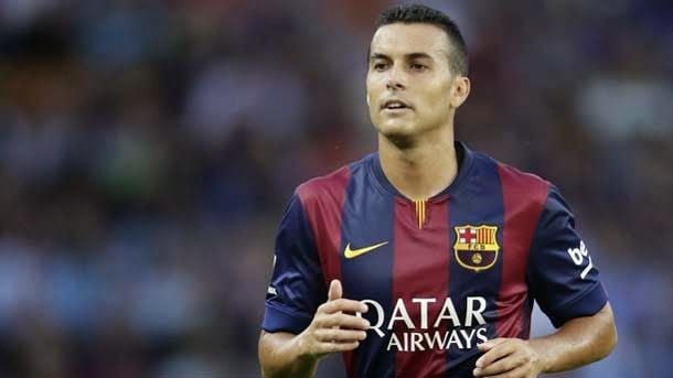 The Canarian attacker marked after a pass magistral of jordi alba